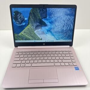 HP 14-cf2112wm 14" 64GB eMMC Intel Celeron N4120 1.10GHz 4GB RAM Laptop Win 11